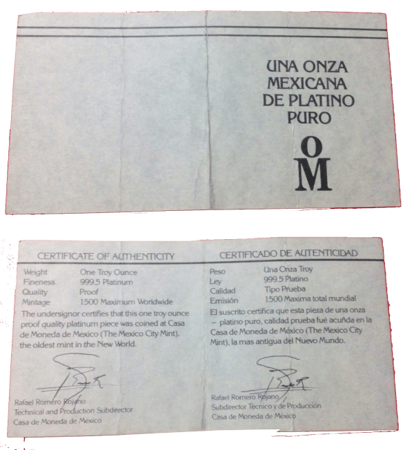 certificado 1987